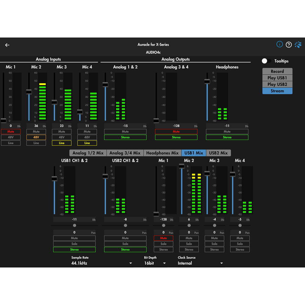 iConnectivity AUDIO4c Desktop 4x6 USB Type-C Audio/MIDI Interface 3639 –  Audio MIDI Plus